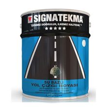 Signatekma RAL-1023 Hydral Su Bazlı 25 kg Sarı Yol Çizgi Boyası