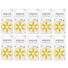 signia 10 Numara 60'lı İşitme Cihazı Pili
