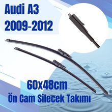 Silbak Audi A3 2009-2012 60x48 cm Ön Cam Silecek Takımı