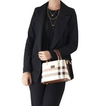 Silver Polo NV987 Krem Taba Kadın El Çantası