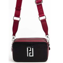 Silver Polo SP784 Siyah Bordo Kadın Çapraz Çanta