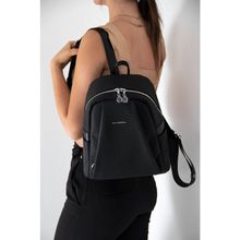 Silver Polo SP926 Siyah - Siyah Kadın Sırt Çantası