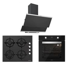 Silverline 3420 Classy 60 - CS5343B01 - BO6502B02 Siyah Ankastre Set