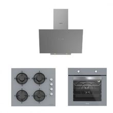Silverline 3481 Flam 60 - CS5349S01 - BO6501S01 Gri 3'lü Ankastre Set