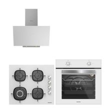 Silverline BO6501W01-3481 Beyaz-CS5629W01 Ankastre Set