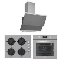 Silverline BO6502S02 - CS5335S01 - 3420 Classy 60 3'lü Gri Ankastre Set