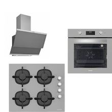 Silverline BO6502S02 - CS5343S01 - 3420 3'lü Gri Class Ankastre Set