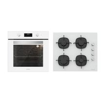 Silverline BO6502W02 - CS5427W01 - 3420 Classy 60 Beyaz Ankastre Set