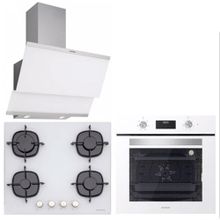 Silverline BO6502W02 - CS5436W01 - 3420 Classy Beyaz Ankastre Set