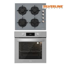 Silverline BO6504S01-CS5335S01 2'li Inox Ankastre Set