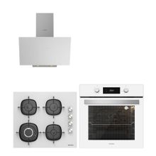 Silverline BO6504W01-3481 Beyaz-CS5629W01 Ankastre Set