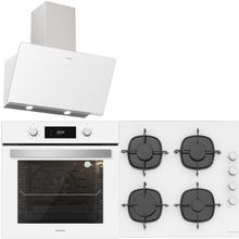 Silverline BO6504W01 - CW5335W01 - 3457 Soho 60 - MW9018W01 4'lü Beyaz Ankastre Set