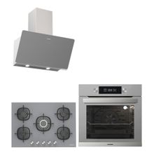 Silverline BO6505S01 - 3457 Soho - CS5622S01 3'lü Gri Ankastre Set