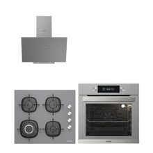 Silverline BO6505S01-3481 Gri 3-CS5629S01 Ankastre Set