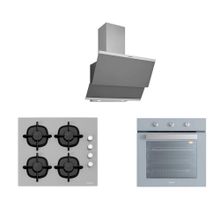 Silverline Classy BO6503S01 - CS5343S01 - 3420 3'lü Gri Ankastre Set
