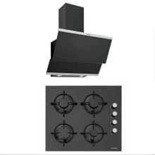 Silverline CS5349B01 - 3420 Classy 60 2'li Siyah Ankastre Set