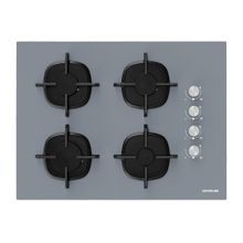 Silverline CS5610S01 Gri 70 cm Cam Ankastre Ocak