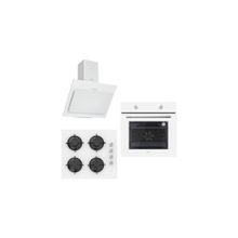 Silverline Esty ACO5601B01+6601B02+3462 Beyaz 3'lü Ankastre Set