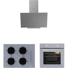 Silverline Esty AEF6601S04 - 3481 - CS5665S01 Gri 3'lü Ankastre Set