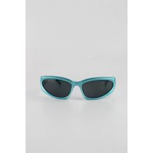Silvio Monetti G24SM9006R04 Mavi Mat UV400 Filtre Unisex Güneş Gözlüğü