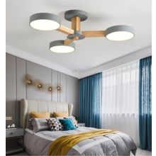 Simaavize Yeni Modern Luster 3'lü Gri Avize