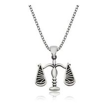 Şimal Silver 925 Ayar Gümüş Adalet Terazisi Kadın Gümüş Kolye