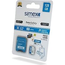 Simex SH-101 Data Safety Micro SD 64GB Hafıza Kartı