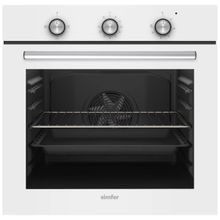 Simfer SB8202 Beyaz Cam Diamond 4 Programlı Power Turbo 60 lt Krem Ankastre Fırın