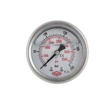 Simga Çap 0-25 bar 52 mm Arkadan Bağlantılı Gliserinli Manometre
