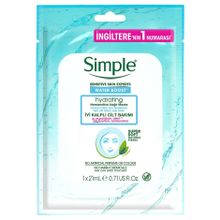 Simple 21 ml Nemlendirici Kağıt Maske