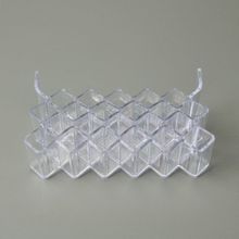 Simple Living 22x8x14 cm Şeffaf 22 Bölmeli Rujluk Organizer