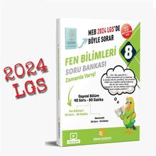 Sinan Kuzucu Yayınları 8.Sınıf MEB Böyle Sorar Fen Bilimleri Soru Bankası 2022