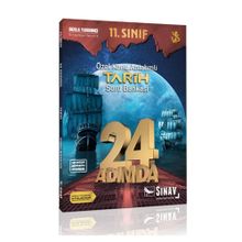 Sınav Yayınları 11.Sınıf Tarih 24 Adımda Soru Bankası