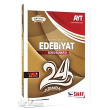 Sınav Yayınları AYT Edebiyat 24 Adımda Konu Anlatımlı Soru Bankası