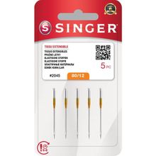 Singer 12 Numara Jarse İğnesi (5'li Blister)