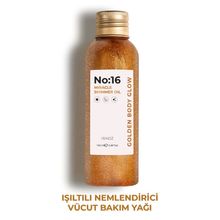 Sinoz No:16 100 ml Mucizevi Işıltılı Saç ve Vücut Bakım Yağı