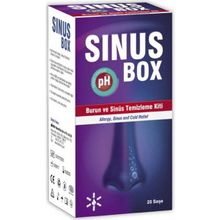 Sinus Box Yetişkin 25 Saşe Burun ve Sinus Temizleme Kiti