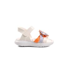 Şiringenç ŞNG 8010-P Beyaz-Turuncu Kız Çocuk Sandalet