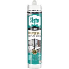Sista Genel Amaçlı Universal Şeffaf 280 ml 20 Adet Silikon