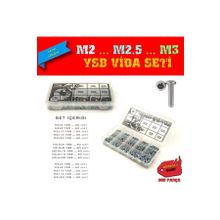 Site Hırdavat M2 M2.5 M3 YSB 900 Parça Dopdolu Paket Vida Seti