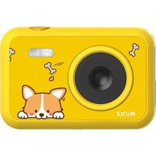 SJCam Funcam Kids Sarı Köpek Desen Fotoğraf Makinesi