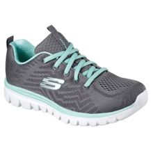 Skechers 12615-CCGR Graceful - Get Connected Gri Kadın Spor Ayakkabı