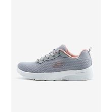 Skechers 12964TK LGPK Dynamight 2.0 Eye To Eye Gri Kadın Spor Ayakkabı