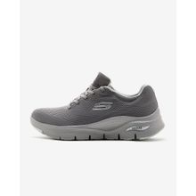 Skechers 149057TK GYMN Arch Fit - Big Appeal Gri Kadın Spor Ayakkabı