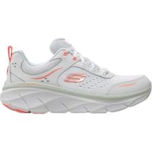 Skechers 150093-WMLT D Lux Walker 2.0 Daisy Doll Beyaz Çoklu Kadın Koşu ve Yürüyüş Ayakkabı