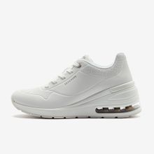 Skechers 155401 WHT Million Air - Elevated Air Beyaz Kadın Spor Ayakkabı