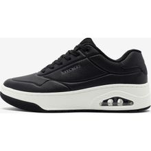 Skechers 183145-BLK Uno Court Siyah Erkek Sneaker Ayakkabı