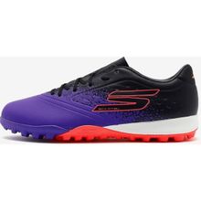 Skechers 252016-PUR Gold TF Mor Erkek Halı Saha Ayakkabısı