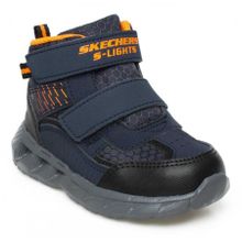 Skechers 401504N NVBK Magna-Lights Lacivert - Siyah Erkek Çocuk Bot