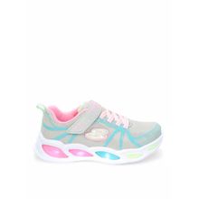 Skechers Dynamıght Gri Kız Çocuk Spor Ayakkabı